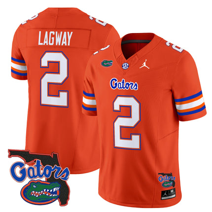 Men's Florida Gators 2024 Florida Patch Vapor Limited Jersey - All Stitched
