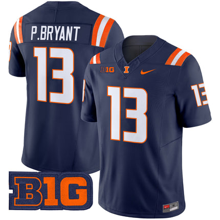Men's Illinois Fighting Illini 2024 Vapor Limited Jersey - All Stitched