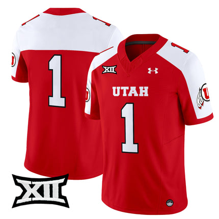 Men's Utah Utes 2024 Vapor Limited Jersey - All Stitched