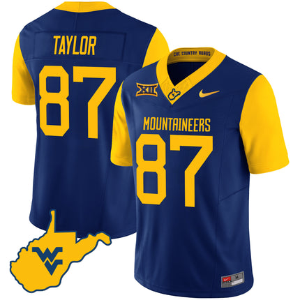 Men's West Virginia Mountaineers 2024 Country Roads Jersey - All Stitched