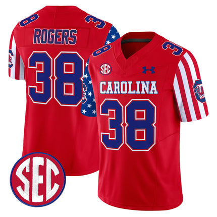 Men's South Carolina Gamecocks American Style Vapor Limited Jersey - All Stitched