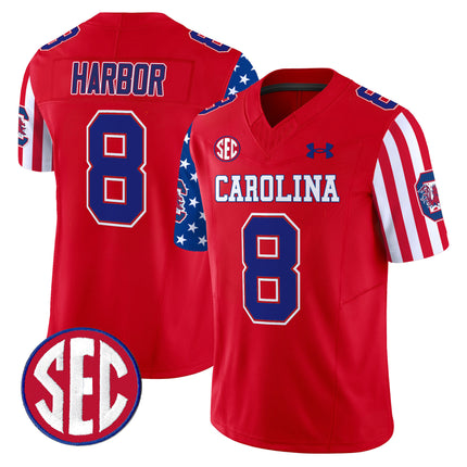 Men's South Carolina Gamecocks American Style Vapor Limited Jersey - All Stitched