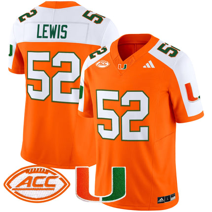 Men's Miami Hurricanes 2024 Vapor Limited Jersey - All Stitched