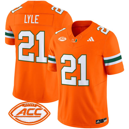 Men's Miami Hurricanes 2024 Vapor Limited Jersey - All Stitched