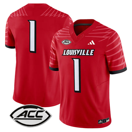 Men's Louisville Cardinals 2024 Vapor Limited Jersey - All Stitched