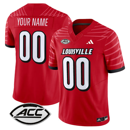 Louisville Cardinals 2024 Vapor Limited Custom Jersey - All Stitched
