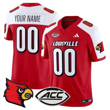 Louisville Cardinals 2024 Vapor Limited Custom Jersey - All Stitched