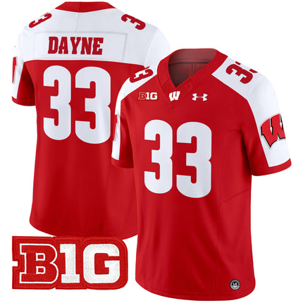 Men's Wisconsin Badgers 2024 Vapor Limited Jersey - All Stitched