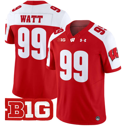 Men's Wisconsin Badgers 2024 Vapor Limited Jersey - All Stitched