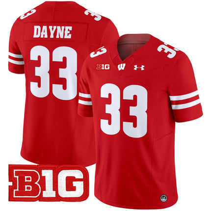 Men's Wisconsin Badgers 2024 Vapor Limited Jersey - All Stitched