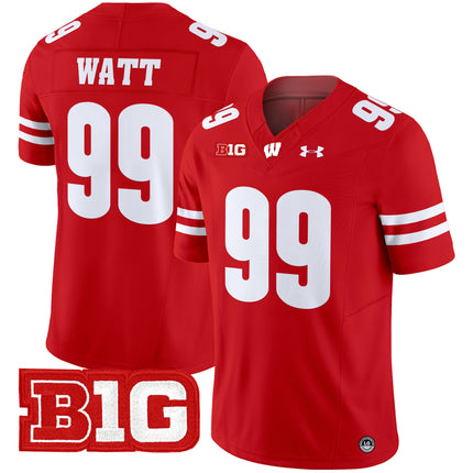 Men's Wisconsin Badgers 2024 Vapor Limited Jersey - All Stitched