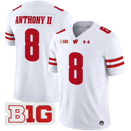 Men's Wisconsin Badgers 2024 Vapor Limited Jersey - All Stitched