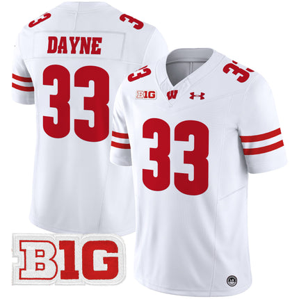 Men's Wisconsin Badgers 2024 Vapor Limited Jersey - All Stitched
