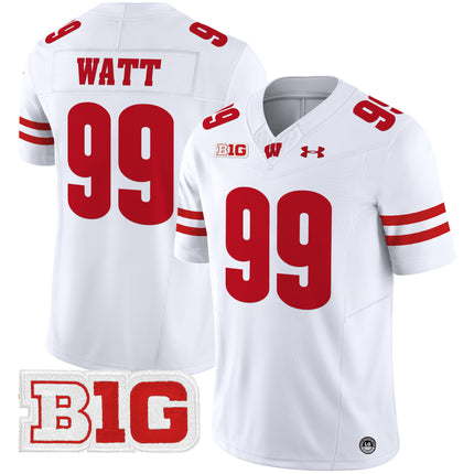 Men's Wisconsin Badgers 2024 Vapor Limited Jersey - All Stitched