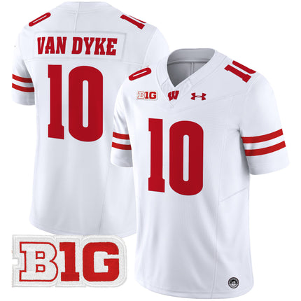 Men's Wisconsin Badgers 2024 Vapor Limited Jersey - All Stitched