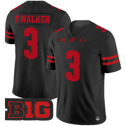 Men's Wisconsin Badgers 2024 Vapor Limited Jersey - All Stitched