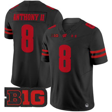 Men's Wisconsin Badgers 2024 Vapor Limited Jersey - All Stitched