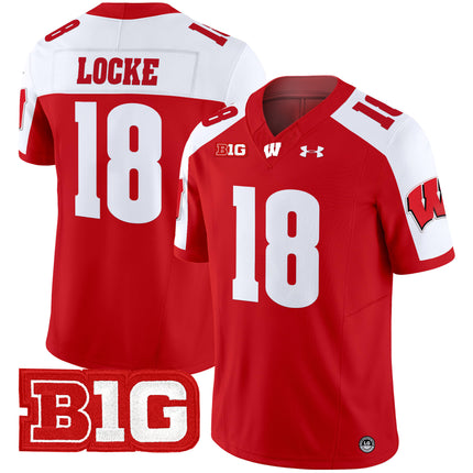 Men's Wisconsin Badgers 2024 Vapor Limited Jersey - All Stitched