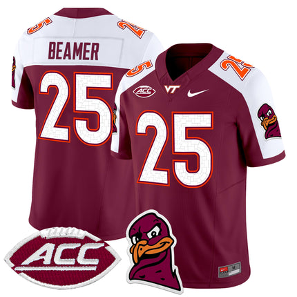 Men's Virginia Tech Hokies 2024 Vapor Limited Jersey - All Stitched
