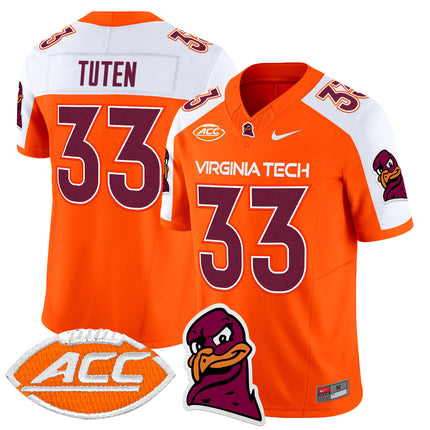 Men's Virginia Tech Hokies 2024 Vapor Limited Jersey - All Stitched