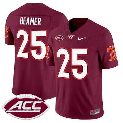 Men's Virginia Tech Hokies 2024 Vapor Limited Jersey - All Stitched