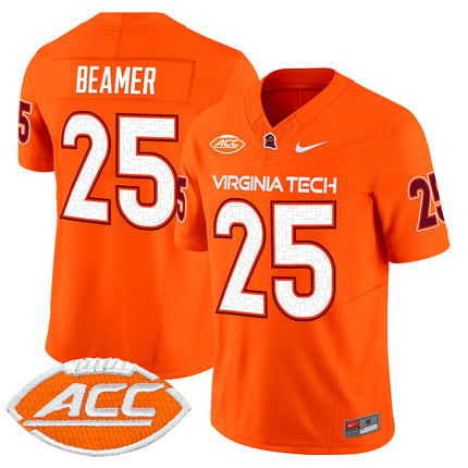 Men's Virginia Tech Hokies 2024 Vapor Limited Jersey - All Stitched