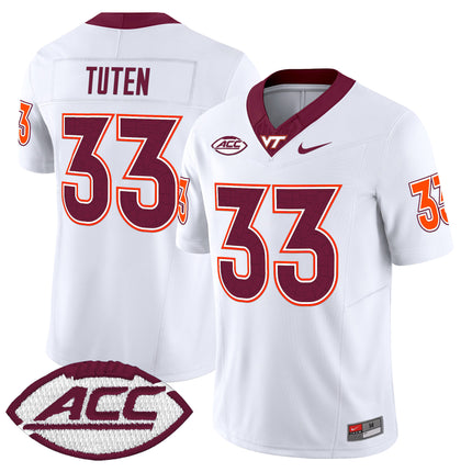 Men's Virginia Tech Hokies 2024 Vapor Limited Jersey - All Stitched