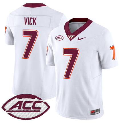Men's Virginia Tech Hokies 2024 Vapor Limited Jersey - All Stitched