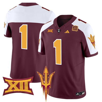 Men's Arizona State Sun Devils 2024 Vapor Limited Jersey - All Stitched