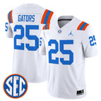 White / #25 Gators / S