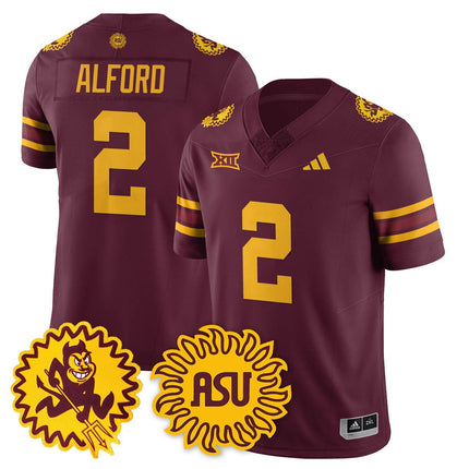 Men's Arizona State Sun Devils 1975 Throwback Uniform - All Stitched