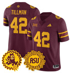 Maroon / Pat Tillman - 42 / S