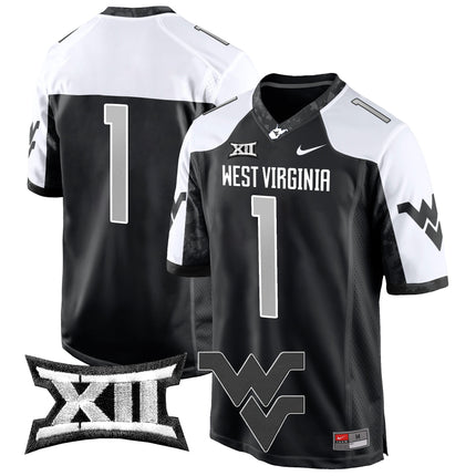 Men's West Virginia Mountaineers 2024 Game Jersey - All Stitched