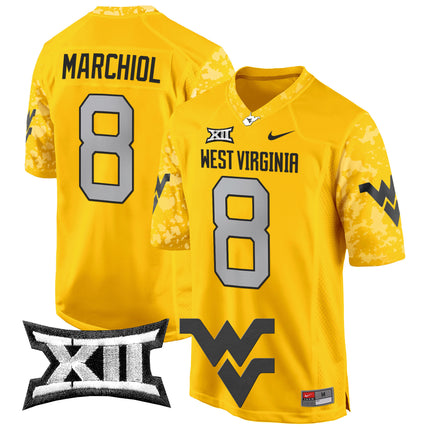 Men's West Virginia Mountaineers 2024 Game Jersey - All Stitched