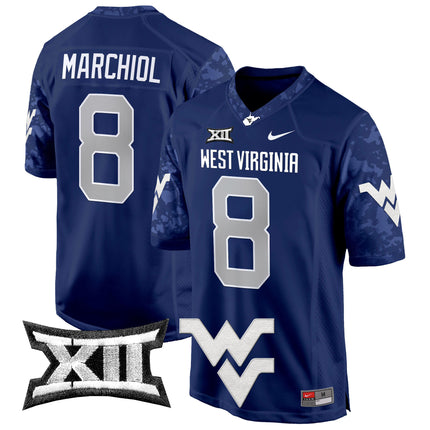 Men's West Virginia Mountaineers 2024 Game Jersey - All Stitched