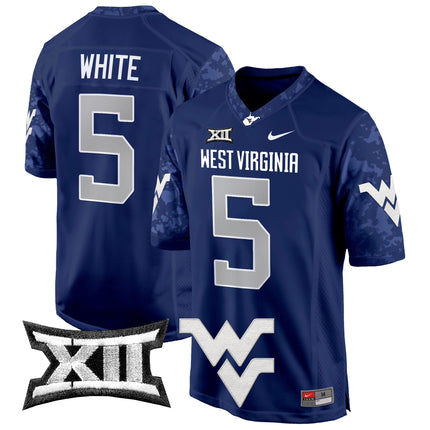Men's West Virginia Mountaineers 2024 Game Jersey - All Stitched