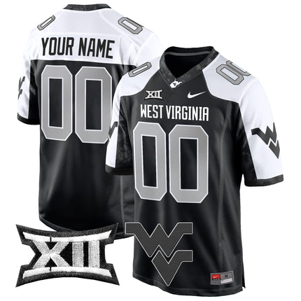 West Virginia Mountaineers 2024 Game Custom Jersey - All Stitched