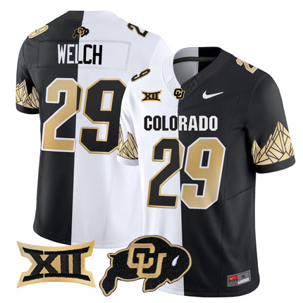 Men's Colorado Buffaloes Vapor Limited Jersey V4 - Big 12 XII Patch - All Stitched