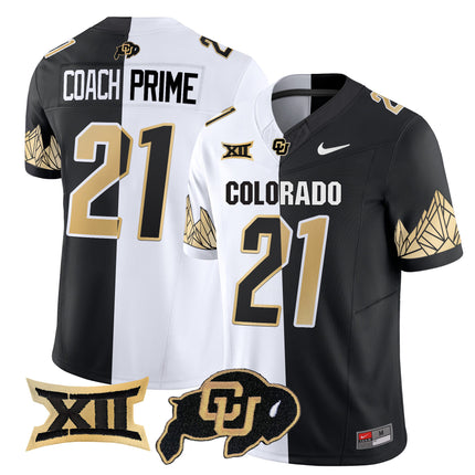 Men's Colorado Buffaloes Vapor Limited Jersey V4 - Big 12 XII Patch - All Stitched