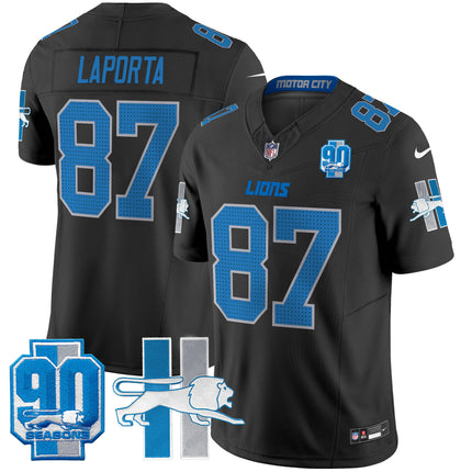 Men's Detroit Lion 1946 Throwback Vapor Limited Jersey - All Stitched