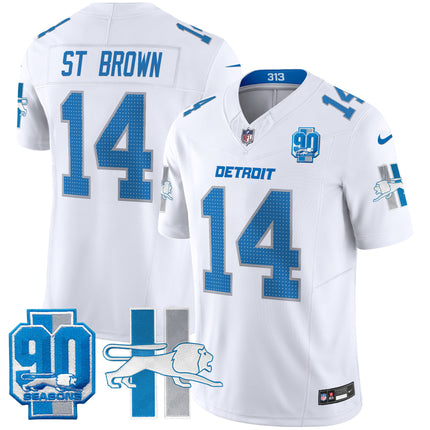 Men's Detroit Lion 1946 Throwback Vapor Limited Jersey - All Stitched