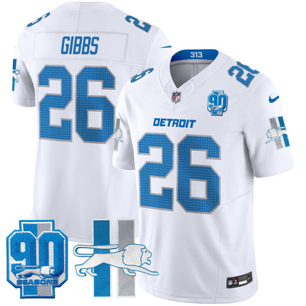Men's Detroit Lion 1946 Throwback Vapor Limited Jersey - All Stitched
