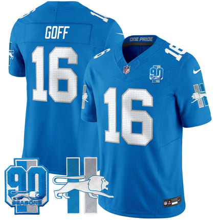 Men's Detroit Lion 1946 Throwback Vapor Limited Jersey - All Stitched