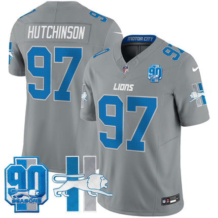 Men's Detroit Lion 1946 Throwback Vapor Limited Jersey - All Stitched