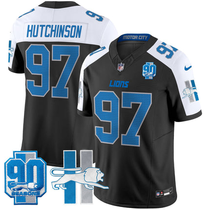 Men's Detroit Lion 1946 Throwback Vapor Limited Jersey - All Stitched
