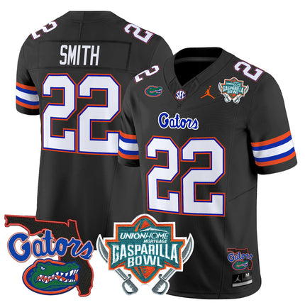 Men's Florida Gators 2025 Gasparilla Bowl Patch Vapor Limited Jersey - All Stitched