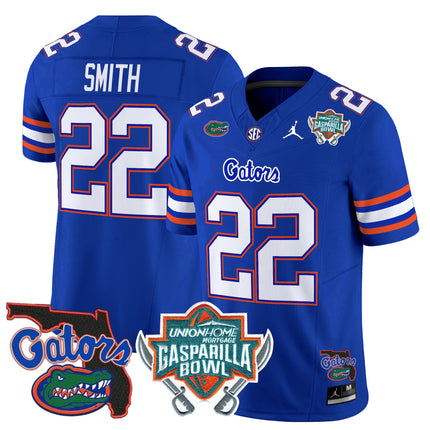 Men's Florida Gators 2025 Gasparilla Bowl Patch Vapor Limited Jersey - All Stitched