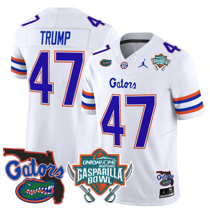 Men's Florida Gators 2025 Gasparilla Bowl Patch Vapor Limited Jersey - All Stitched