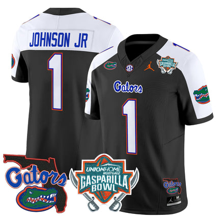 Men's Florida Gators 2025 Gasparilla Bowl Patch Vapor Limited Jersey - All Stitched