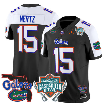 Men's Florida Gators 2025 Gasparilla Bowl Patch Vapor Limited Jersey - All Stitched
